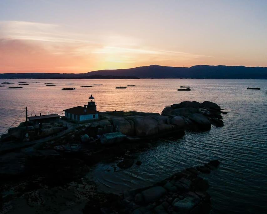 Apto Solpor, Terraza Y Parking Cambados Dış mekan fotoğraf
