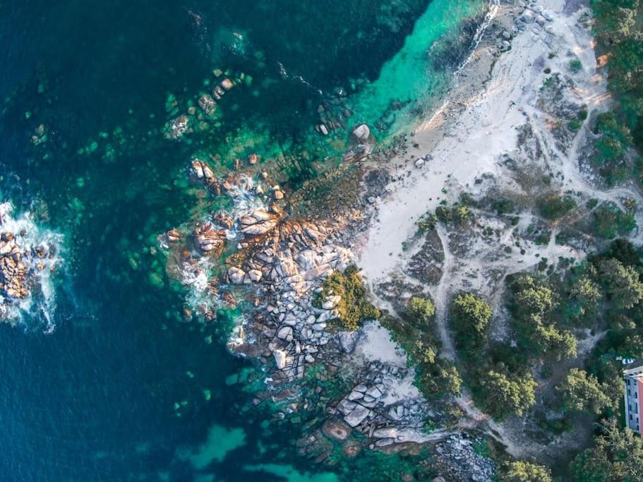 Apto Solpor, Terraza Y Parking Cambados Dış mekan fotoğraf